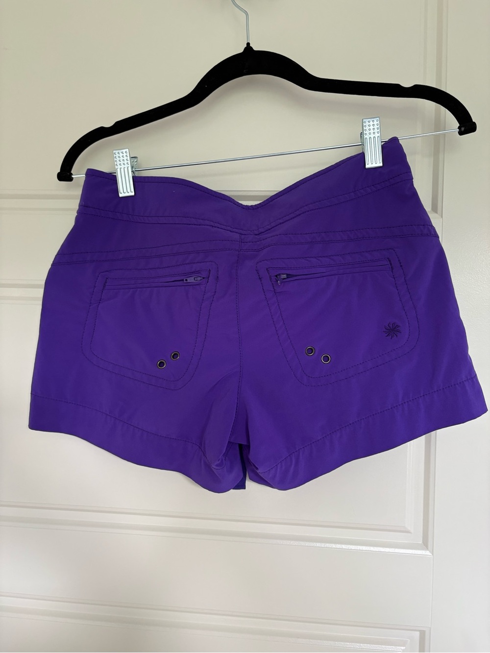 Athleta Violet Drawstring Performance Shorts - Picture 4 of 4